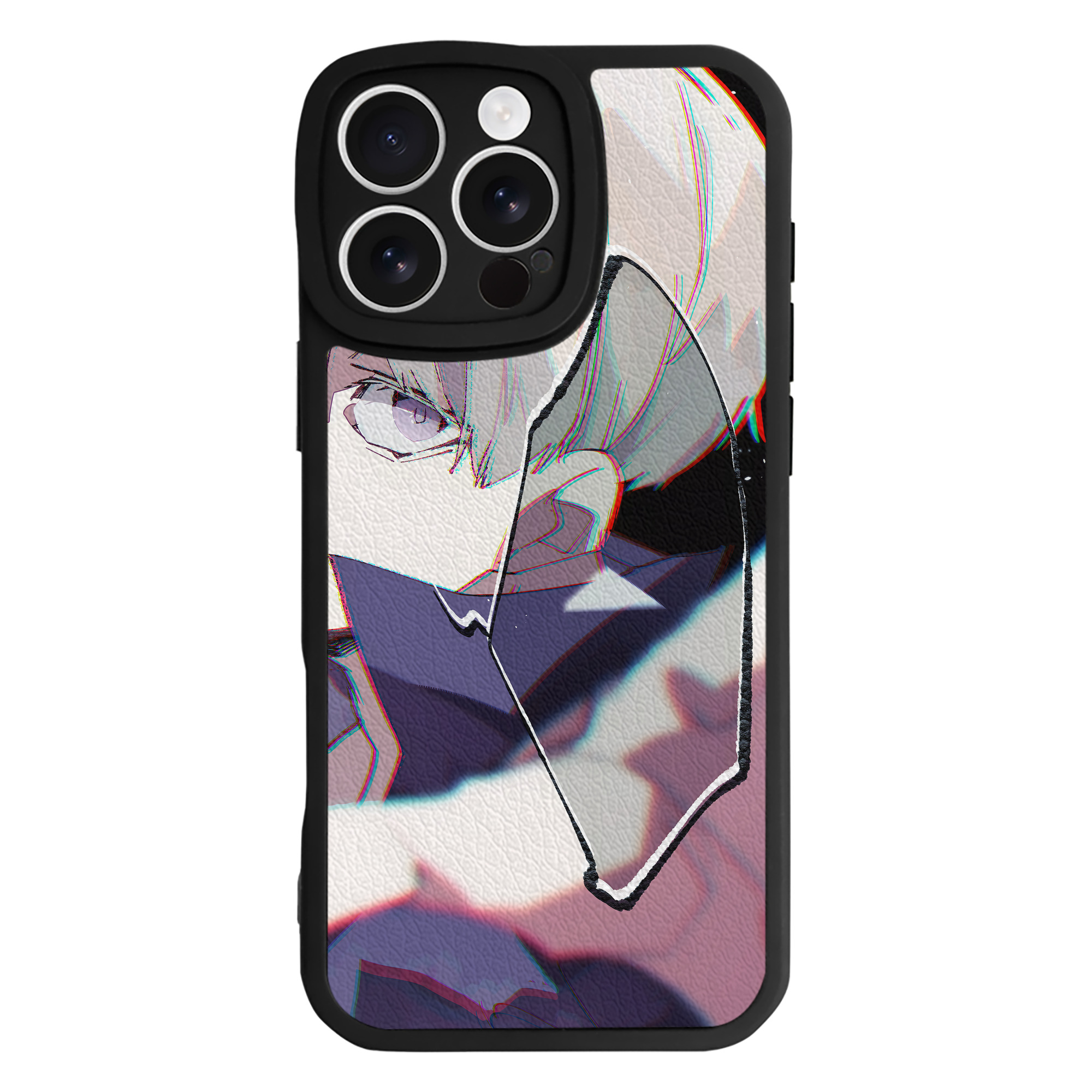 （画像用） 呪術廻戦 Jujutsu Kaisen 【iPhone 16シリーズ対応】シリコンスマホケース（レザー調） 材質：シリコン